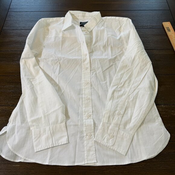 J. Crew Wren slim shirt in stretch cotton poplin Size 14 - Picture 3 of 11
